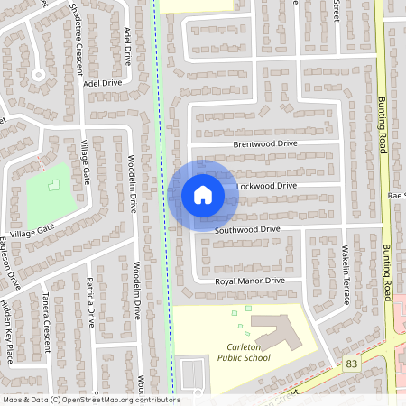 34 Royal Manor Drive #Main, St. Catharines, Carlton/Bunting