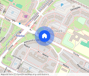 2 pokoje/oddzielna kuchnia/balkon/M2 Trocka - Фото 1