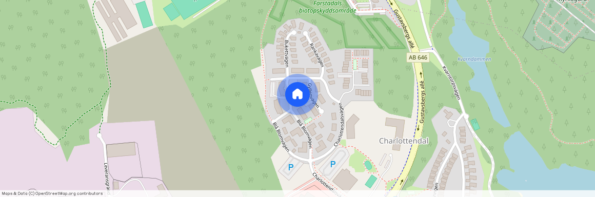 Blå Blomvägen 24, Gustavsberg