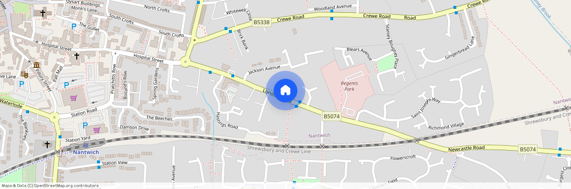 London Road, CW5