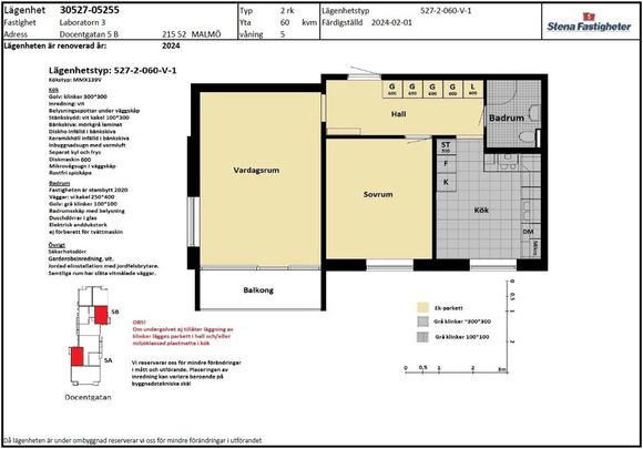 Docentgatan 5B, Hermodsdal - Photo 1