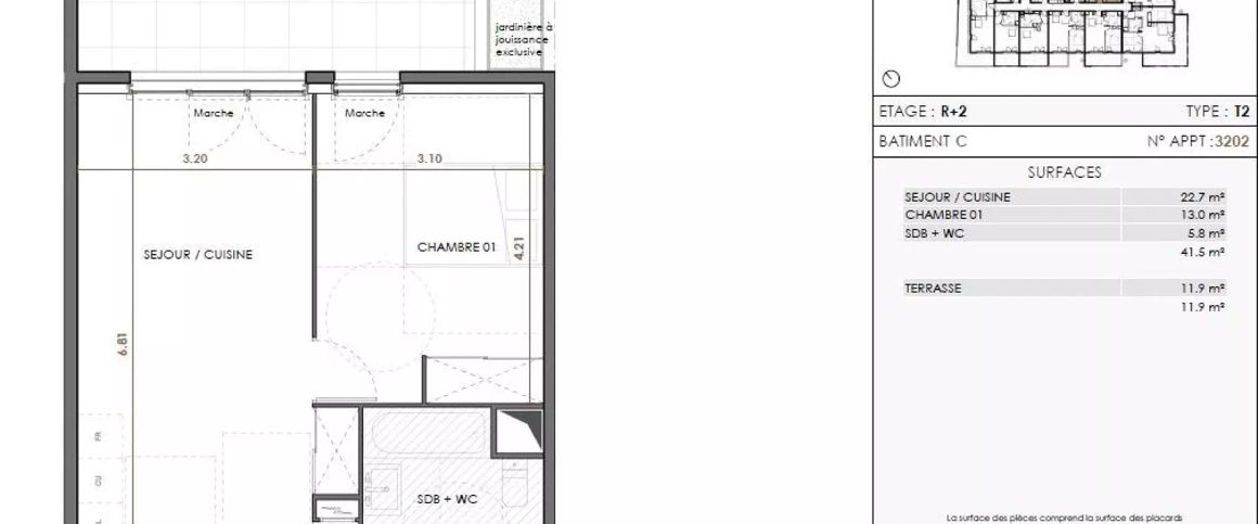 location Appartement T2 DE 41.5m² À MONTPELLIER - Photo 1