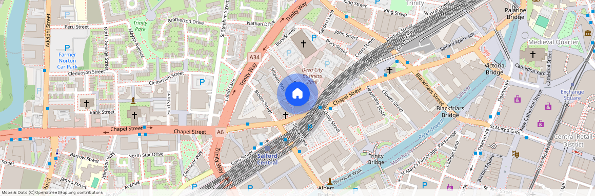 Chapel Street, Manchester, Greater Manchester, M3