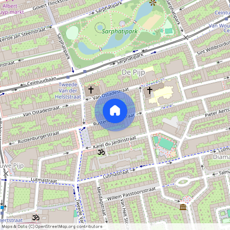 Rustenburgerstraat 276-1, Van der Helstpleinbuurt, 1073GL, Amsterdam