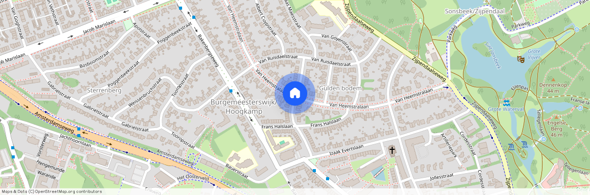 Gulden Bodem, 6814 KB, Van Heemstralaan, Arnhem