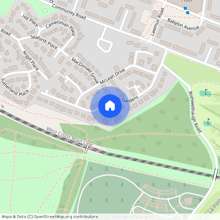 Macdougall Quadrant, Bellshill, Lanarkshire, ML4