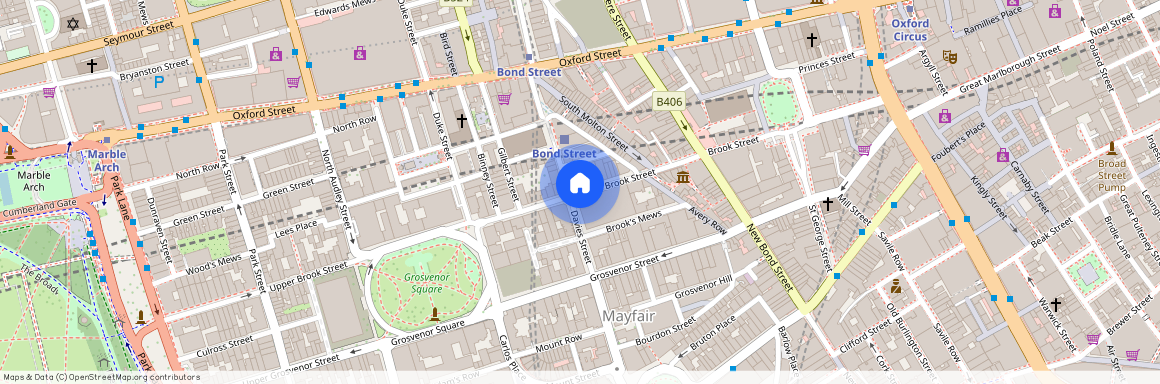 Brook Street, Mayfair, London