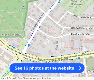 Bright 1-room apartment in Munich-Obersendling - Photo 1