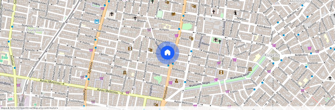 Πλατεία Αμερικής, Λεωφ. Πατησίων - Λεωφ. Αχαρνών