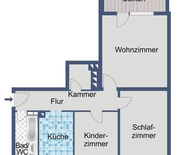 Gemütliche Balkonwohnung für Paare od... - Photo 1