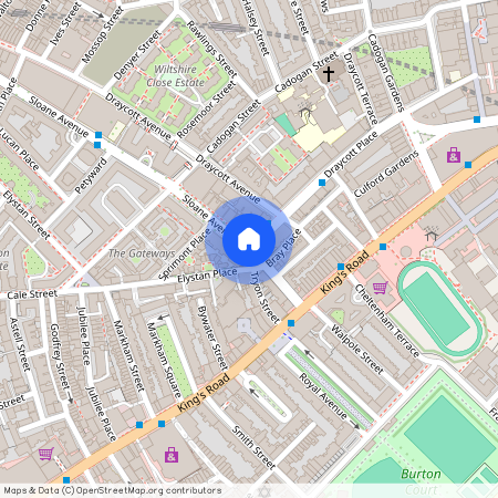 Draycott Place Sloane Square SW3, London, SW3