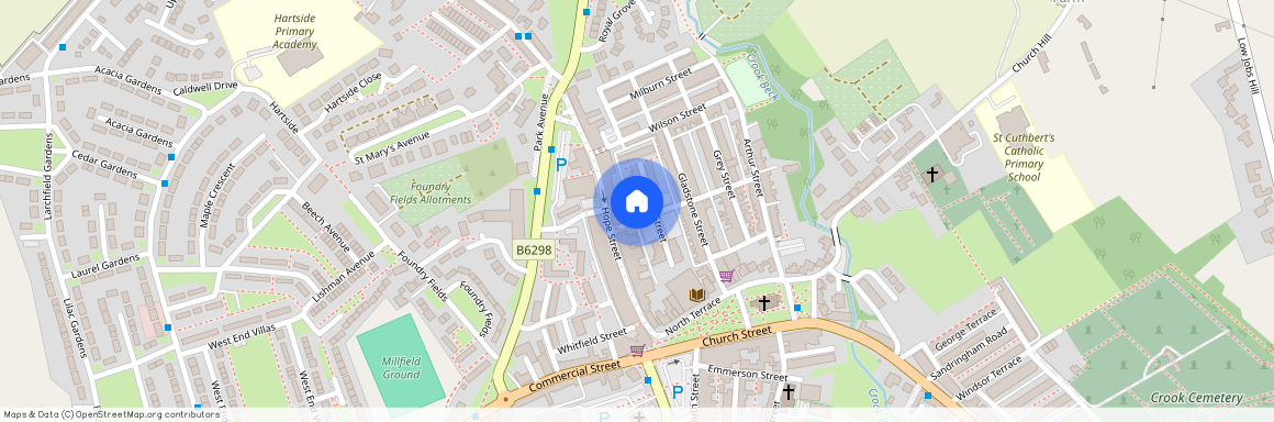 Addison Street, Crook, Co Durham, DL15