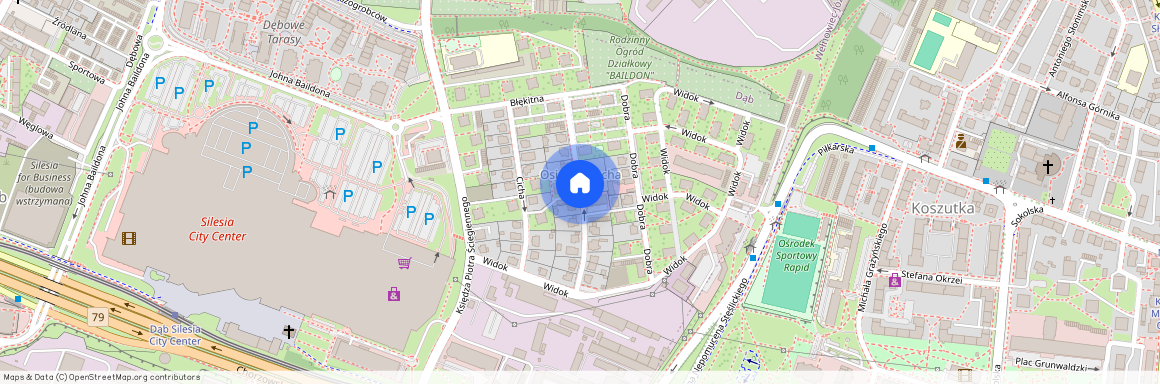 ul. Jasna, Dąb, Katowice, śląskie