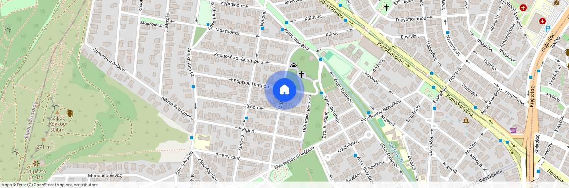 Βορείου Ηπείρου 9 (152 37), Άνω Φιλοθέη (Φιλοθέη)