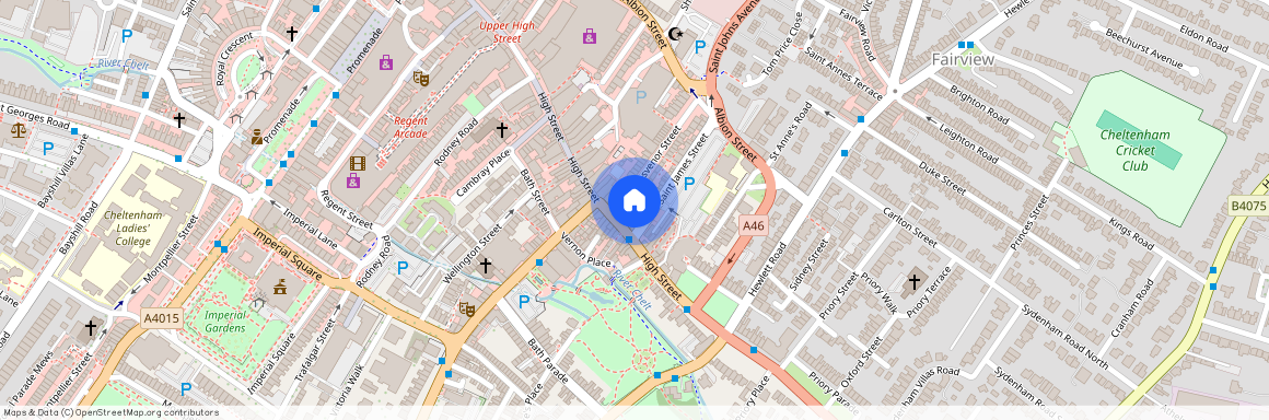 Flat 5, 51 - 53, High Street, Cheltenham, GL50 1DX