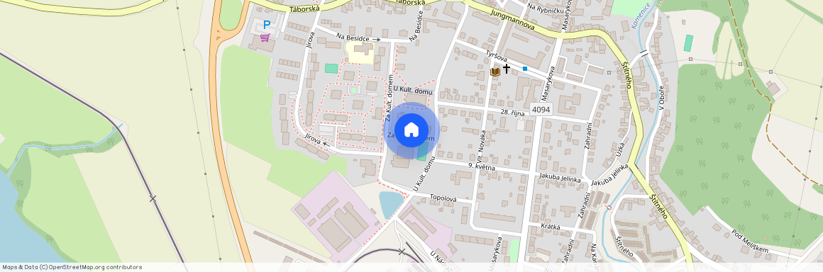 Za Kult. domem, Kamenice Nad Lipou
