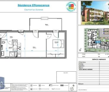 Appartement à louer 2 pièces 43.55m² - Photo 4