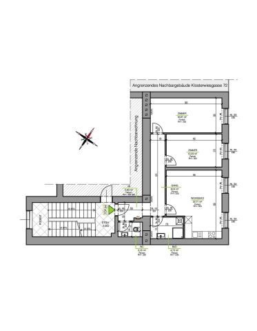 Generalsanierte 3-Zimmer-Wohnung - Provisionsfrei! - Foto 4