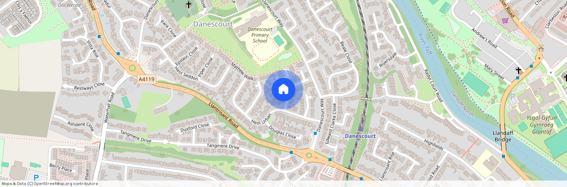 Bruce Knight Close, Danescourt, Cardiff