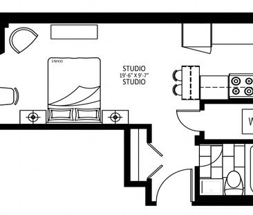 2121 Saint-Mathieu - Plan BW - Photo 5