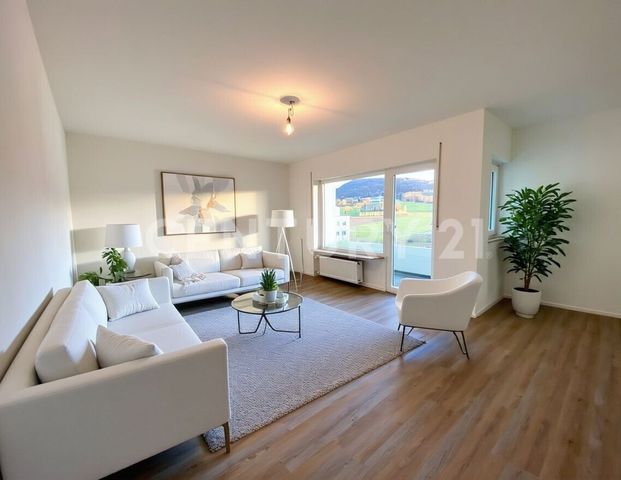 Sonnige 3-Zimmer-Wohnung mit zwei Balkonen und Blick ins Grüne - Photo 1