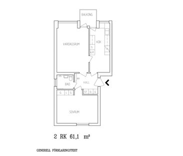 Batterigatan 17, våning 1 - Foto 2