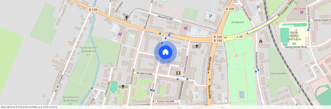 Straße des Friedens 11, 17291 Prenzlau