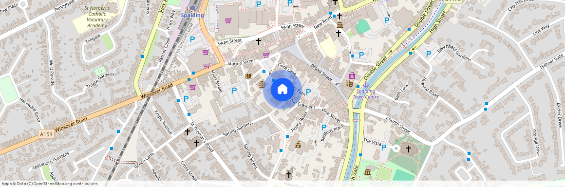 The Crescent, Spalding PE11