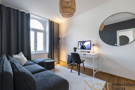 Stilvoll eingerichtete 2-Zimmer-Wohnung mit Balkon am Taubenmarkt an der Landstraße zu vermieten! - Photo 2