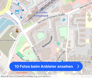 3-Zimmer-Wohnung in der Grohner Düne im Zentrum von Bremen Vegesack... - Foto 1