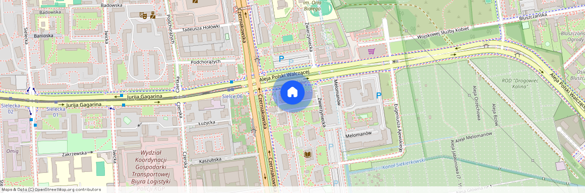 al. Aleja Polski Walczącej, Czerniaków, Mokotów, Warszawa, mazowieckie