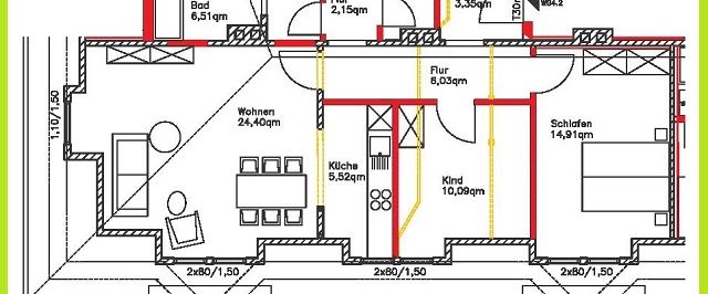 Hoch hinaus mit Lift +++ Moderne DG-Wohnung zum Erstbezug - Foto 1