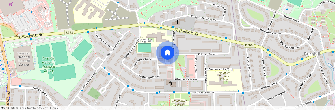 Glenmore Place, Toryglen, Glasgow, G42