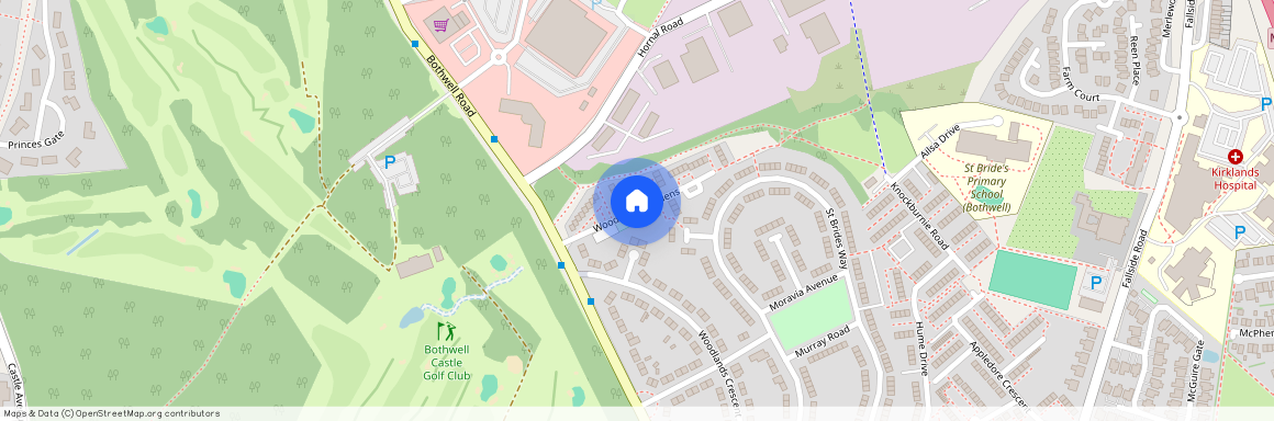 Woodlands Gardens, Glasgow, G71