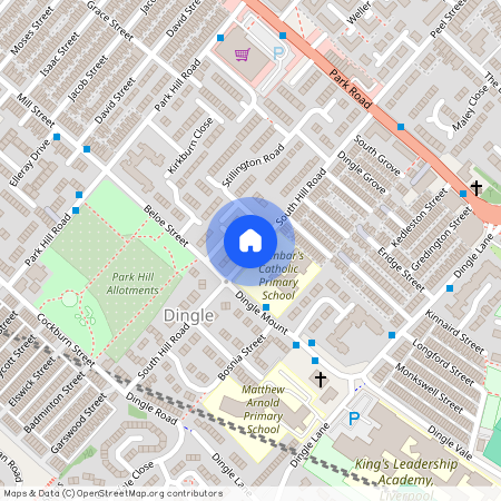 South Hill Road, Dingle, L8, L4, Chiltern