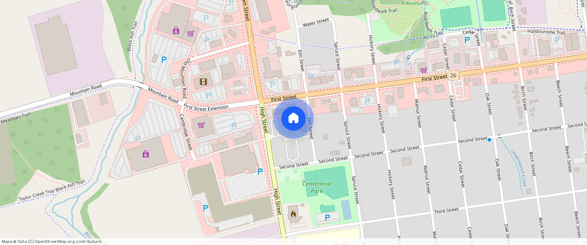 ** Elm Street, Collingwood, Collingwood, Simcoe, L9Y 1B7