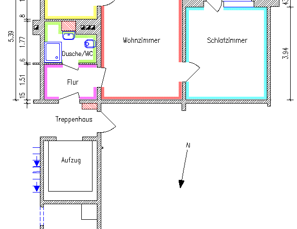 2-Raum-Wohnung in Gablenz - Foto 1