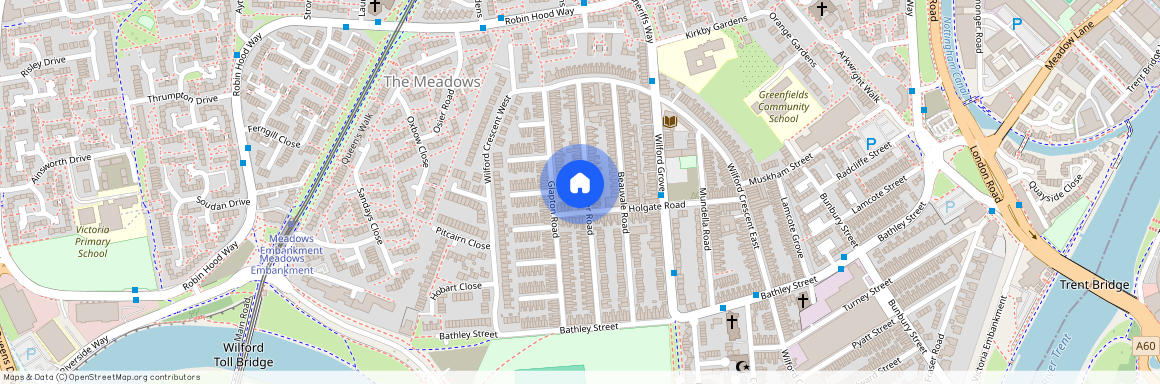Woolmer Road, Nottingham, Nottinghamshire, NG2