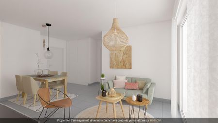 location Appartement T3 DE 59.01m² À TOULOUSE - Photo 2