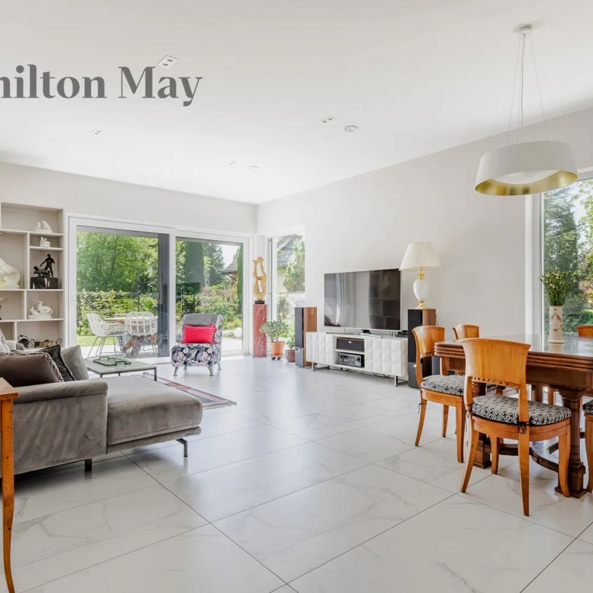 Nowoczesny parterowy dom z basenem w Nadarzynie - Photo 1