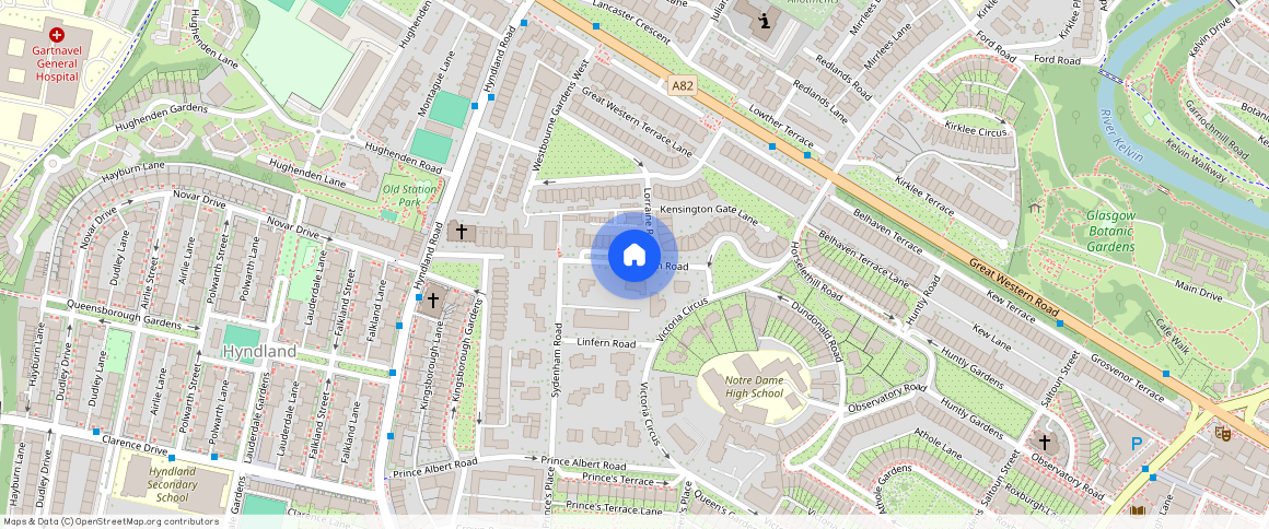 Kensington Road, Glasgow, G12