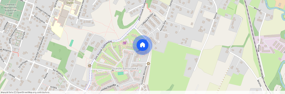 ul. Ludwika Brożka, Cieszyn, cieszyński, śląskie