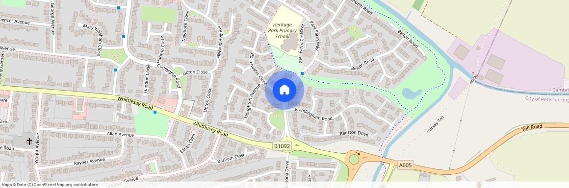 Portchester Close, Park Farm, Peterborough, Cambridgeshire, PE2