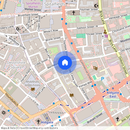 Old Castle Street, Aldgate, E1, London