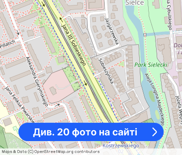 Mokotów ul. Jana III Sobieskiego,luksusowy apartament, garaż - Фото 1