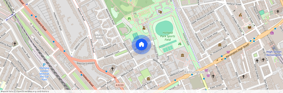 Park Close, Ilchester Place, Kensington, W14