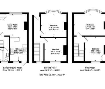 4 bedroom terraced house to rent - Photo 3