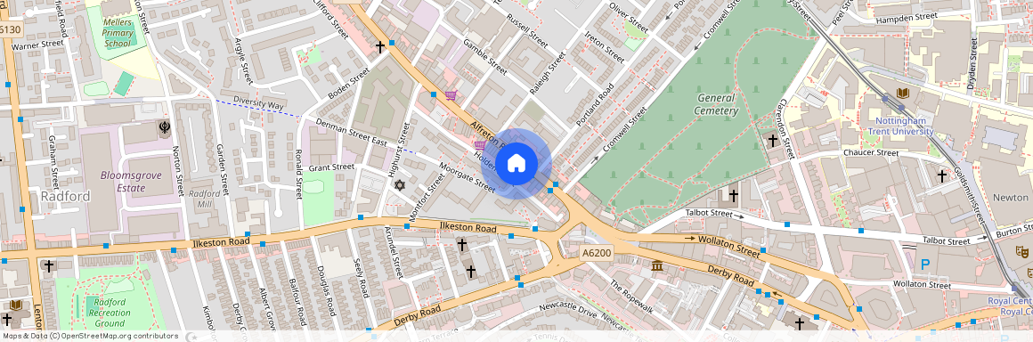 Flat 4, 55 Alfreton Road