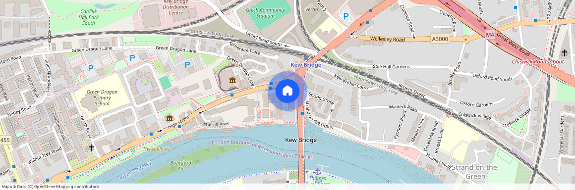 Belvedere House, 8 Kew Bridge, Middlesex