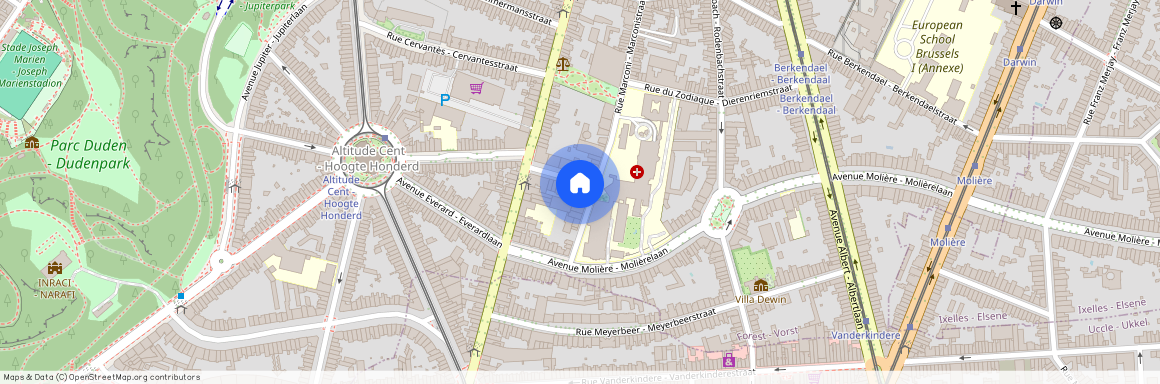 Rue Edouard Branly, 23, 1190, Forest
